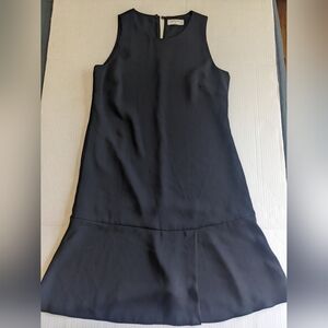 ARITZIA BABATON BLACK ARSHA MINI SHIFT DRESS SIZE 0